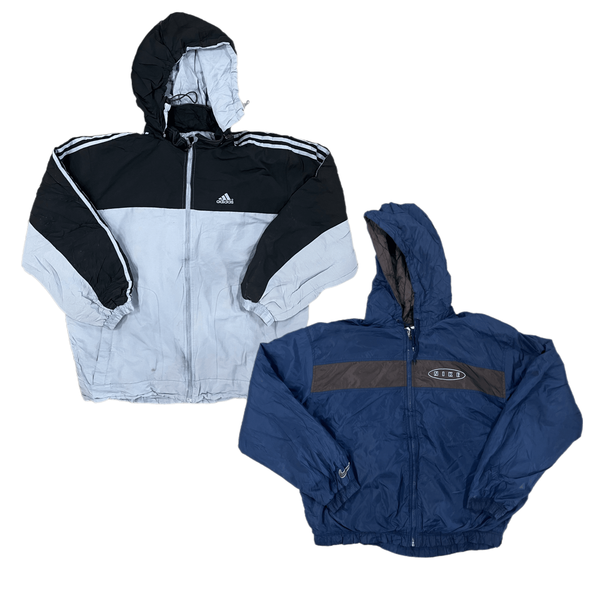 Collection of BRANDED PADDED HEAVY JACKETS in a gallery layout