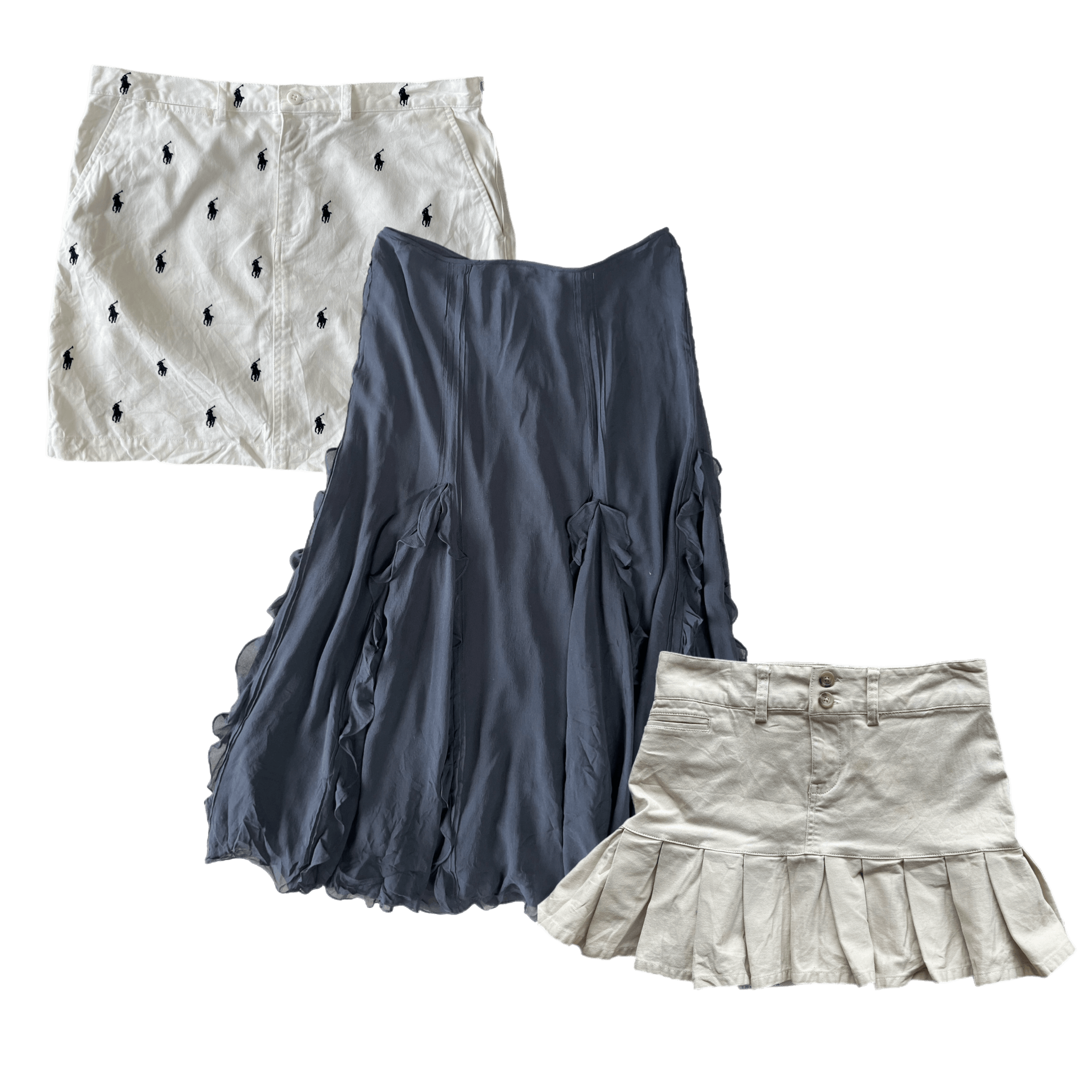 Collection of RALPH LAUREN SKIRTS in a gallery layout