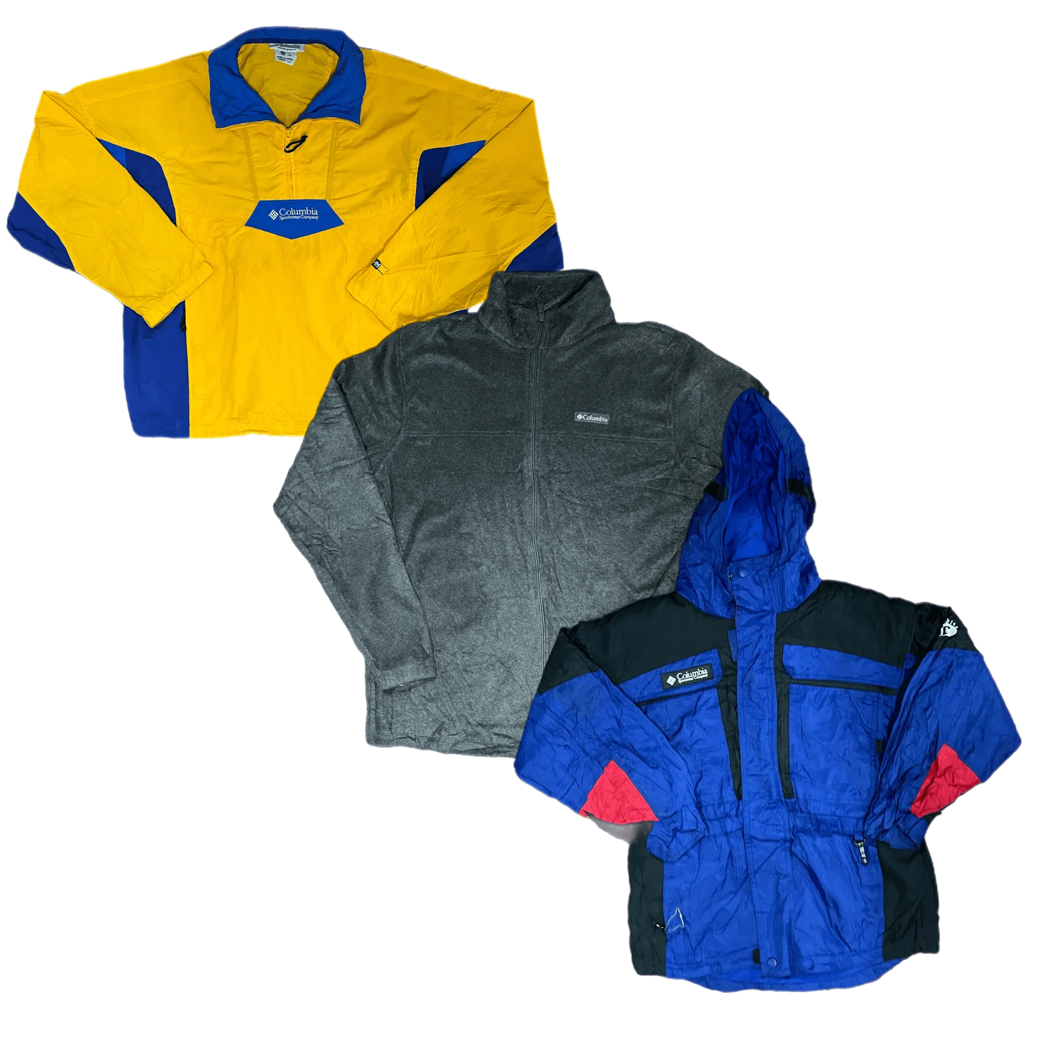 Collection of 25X COLUMBIA JACKET & FLEECE in a gallery layout
