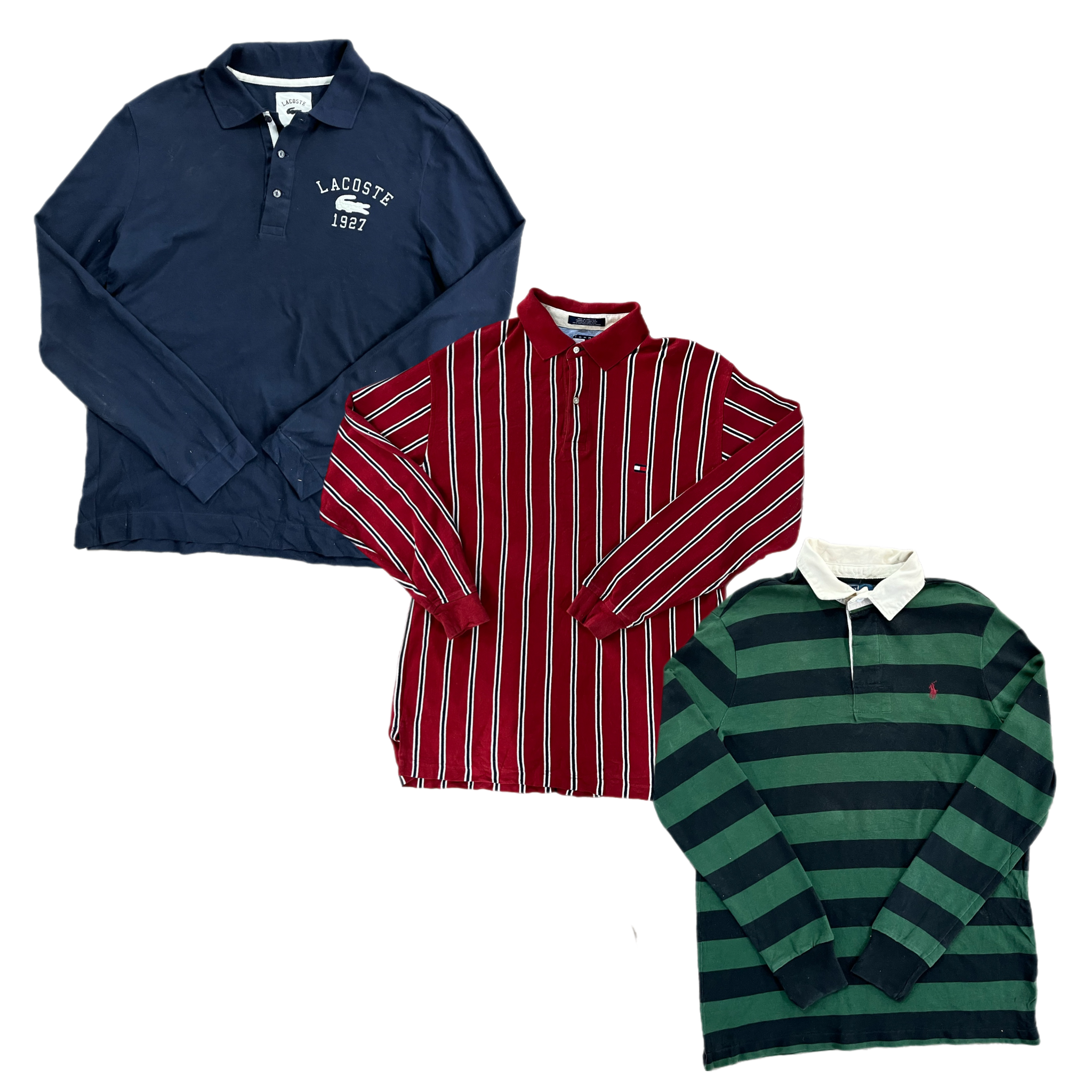 Collection of BRANDED RUGBY TOPS in a gallery layout