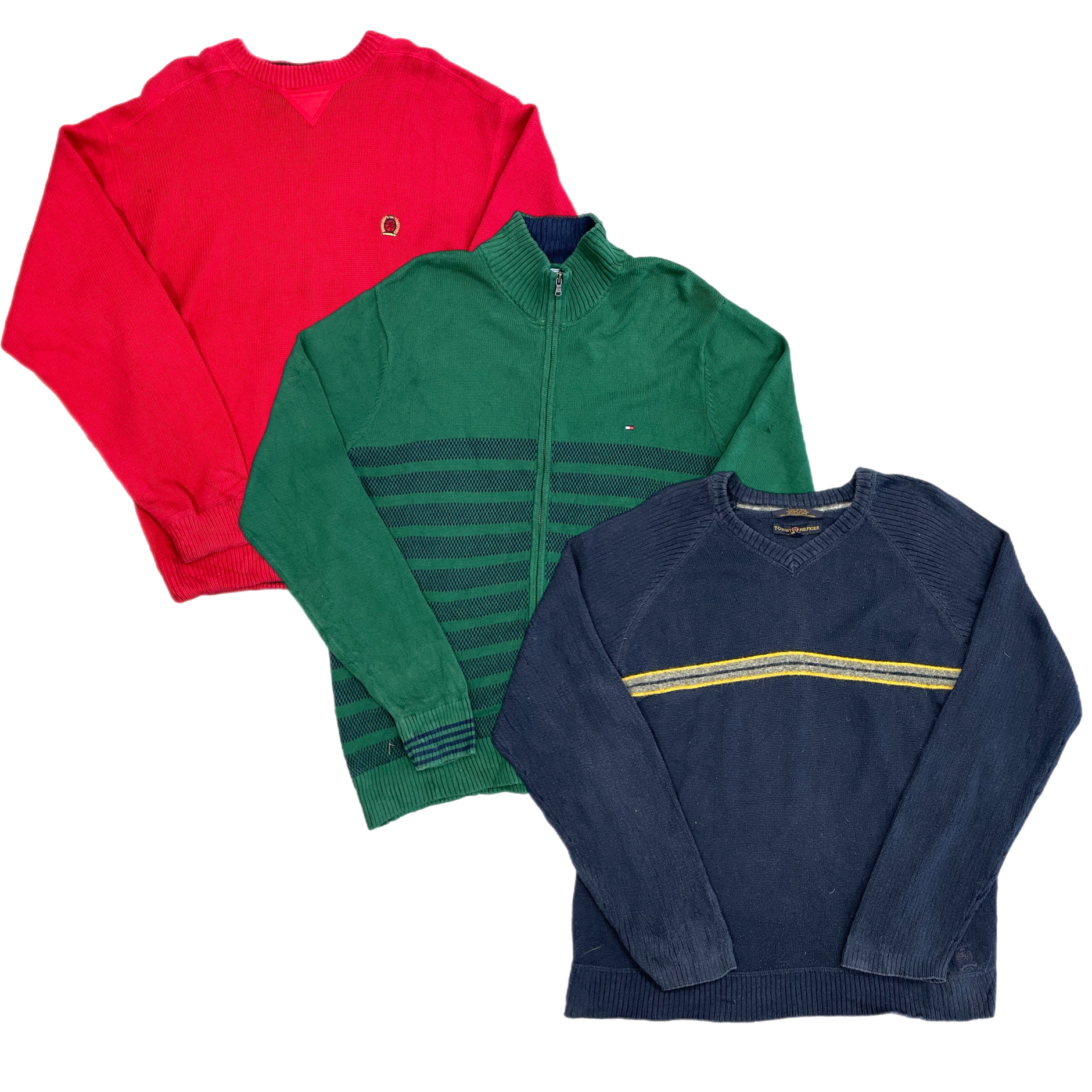 Collection of TOMMY HILFIGER KNITWEAR in a gallery layout