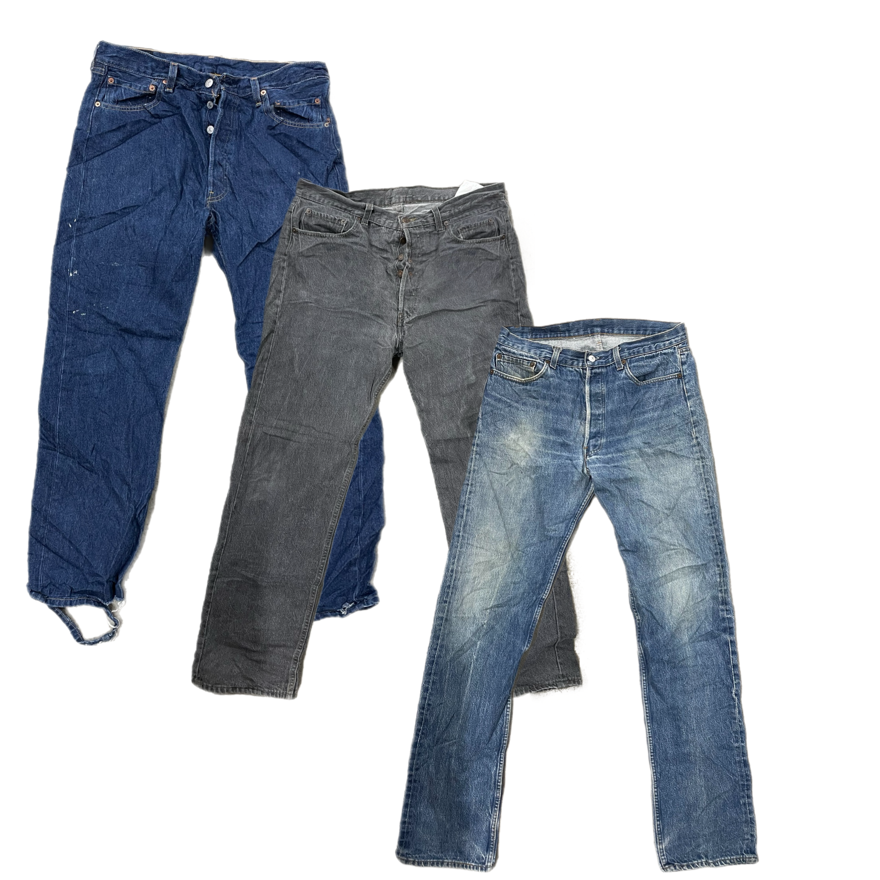 Collection of 501 USA PANTS GRADE B in a gallery layout