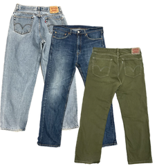 25X 505, 517, 550, 560 LEVIS PANTS A/B GRADE