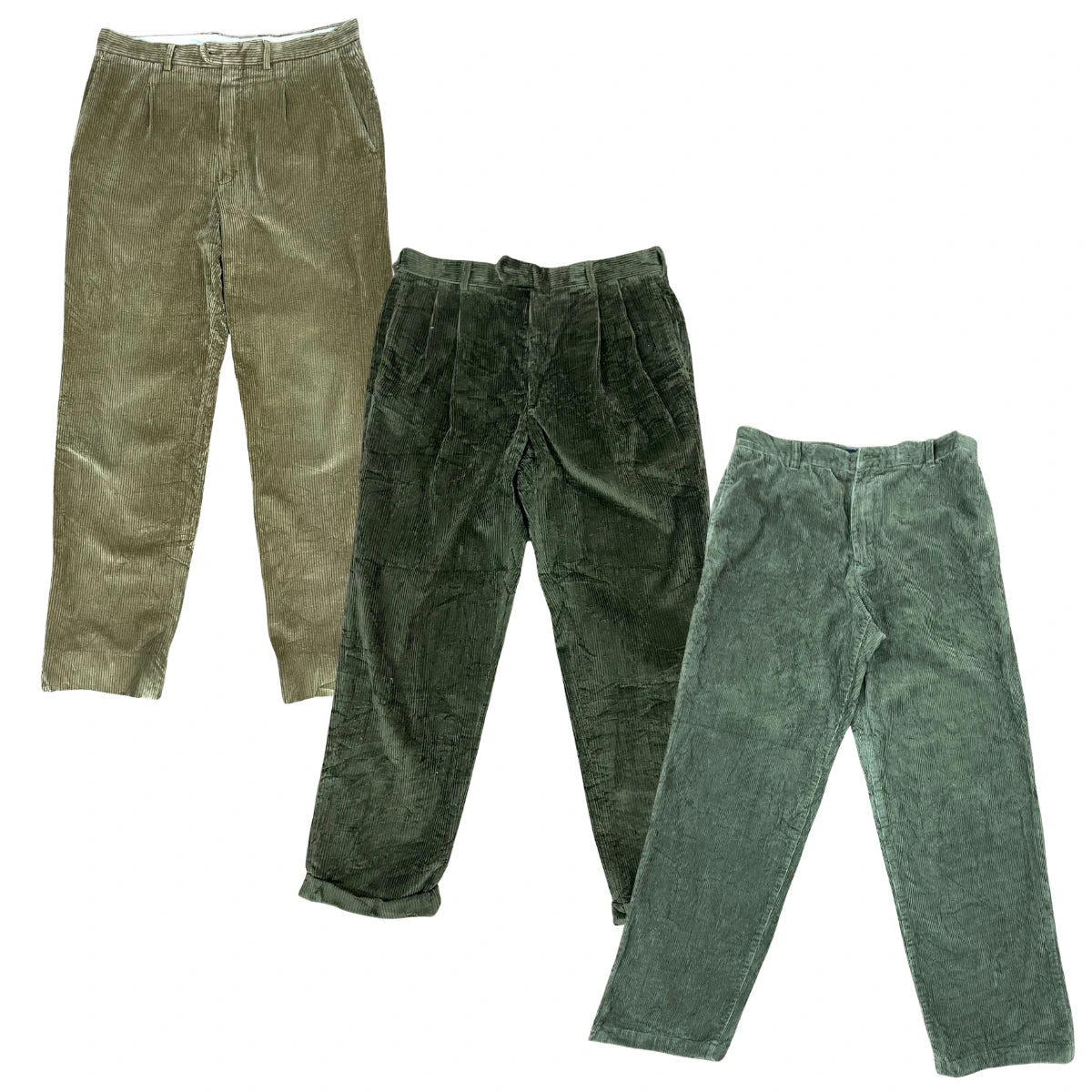 Collection of 30X JUMBO CORD TROUSERS in a gallery layout