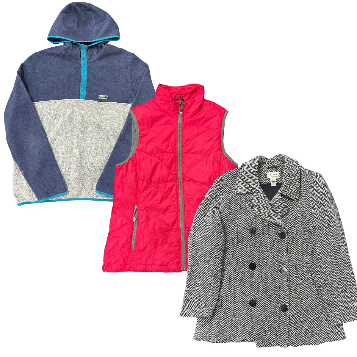 Collection of 25X L.L. BEAN JACKET MIX in a gallery layout
