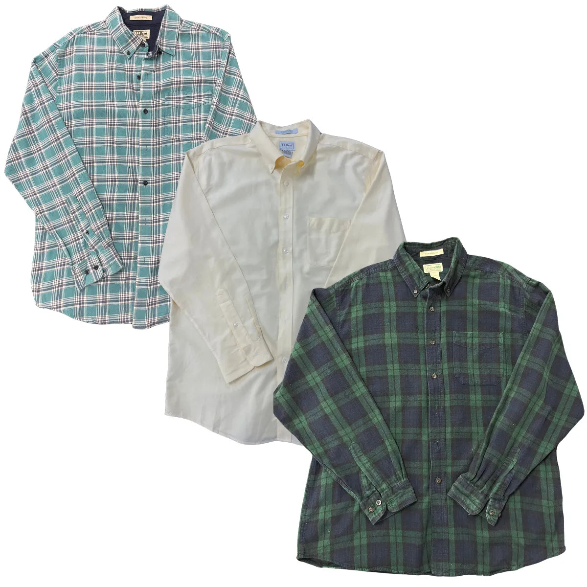 Collection of 50X L.L BEAN SHIRTS in a gallery layout