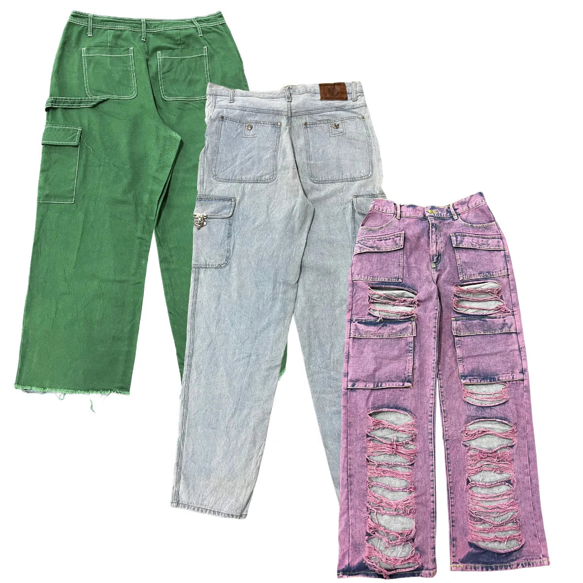 Collection of 25X LADIES HIP HOP PANTS in a gallery layout