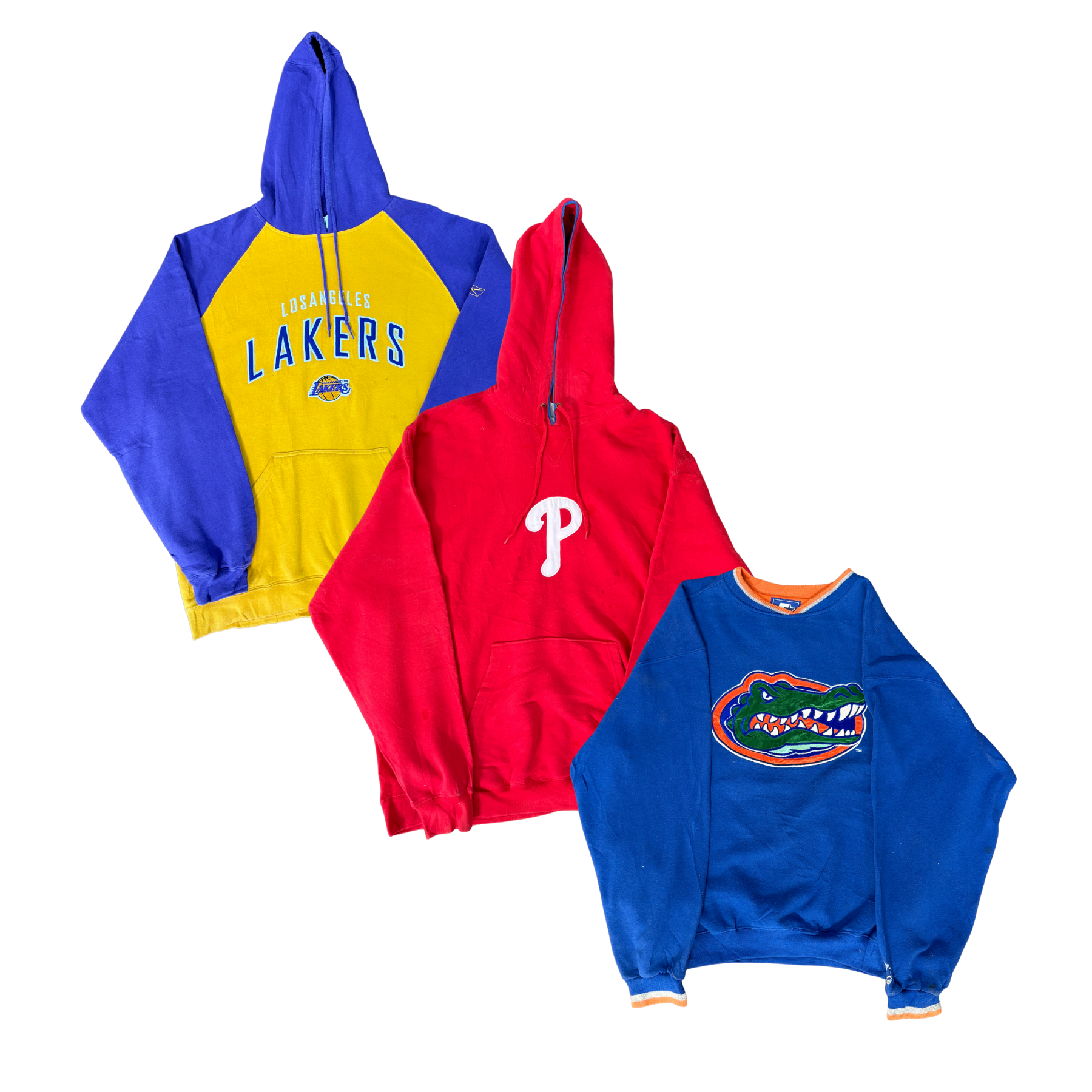 Collection of NFL SWEATERS AND HOODIES in a gallery layout