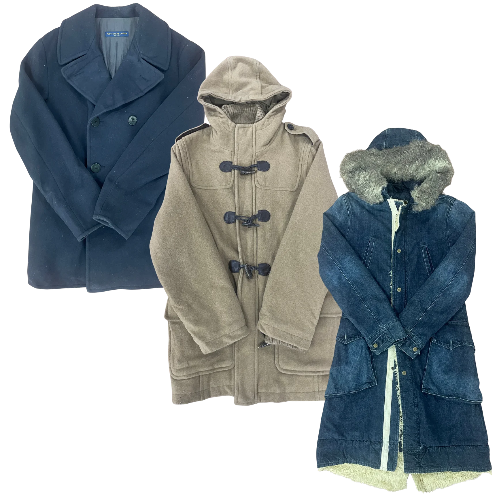 Collection of 10X PREMIUM BRANDED LONG COAT in a gallery layout