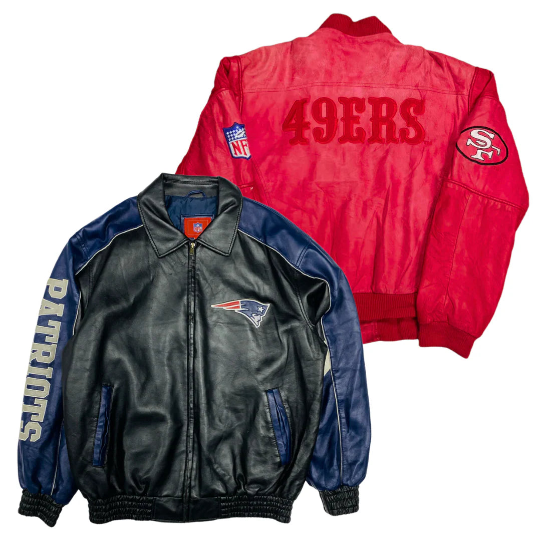 Collection of PRO SPORTS LEATHER JACKET in a gallery layout