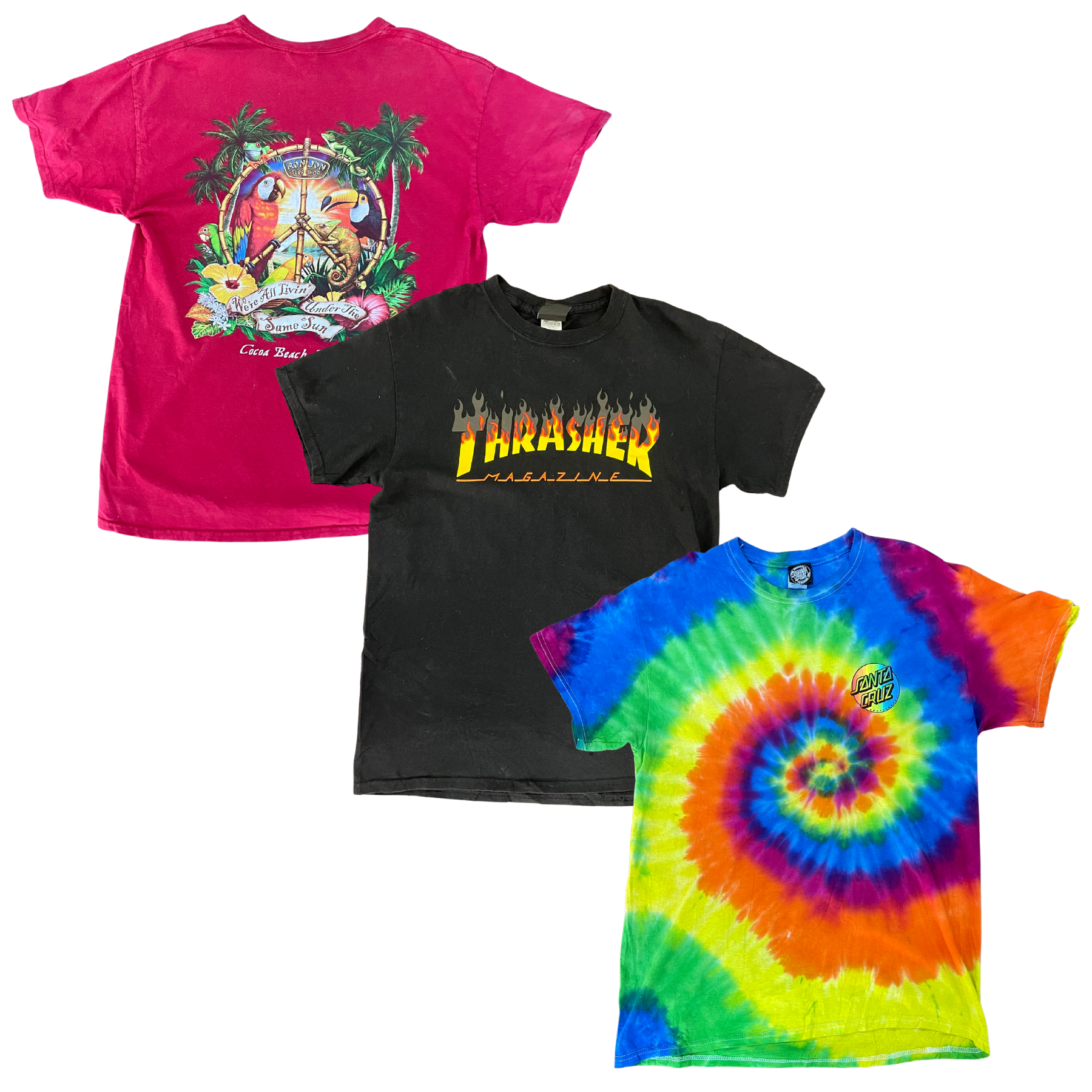 Collection of RAD T-SHIRTS in a gallery layout