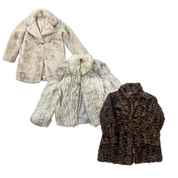 Collection of 10X FUR COATS in a gallery layout