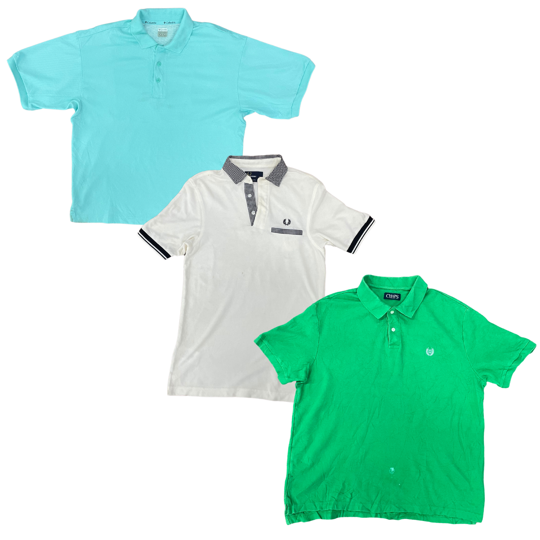 Collection of BRANDED COLLAR T-SHIRTS GRADE B in a gallery layout