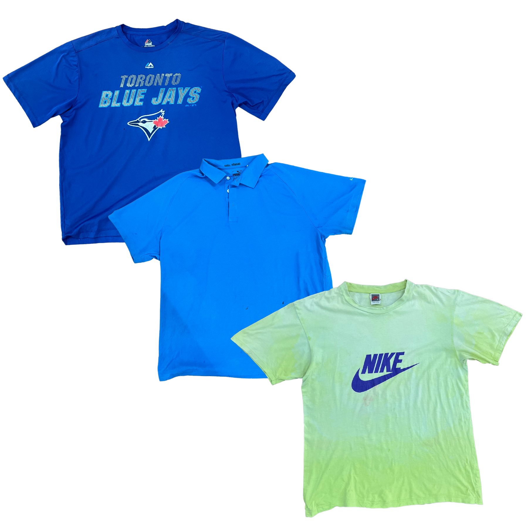 Collection of BRANDED SPORTS T-SHIRT GRADE B in a gallery layout