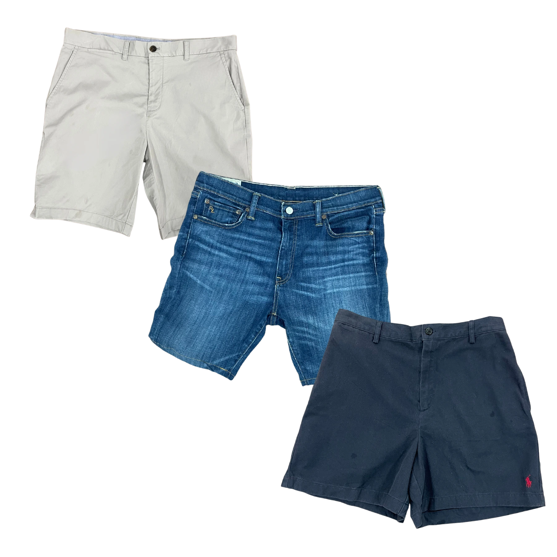 Collection of 50X POLO & TOMMY HILFIGER SHORTS in a gallery layout