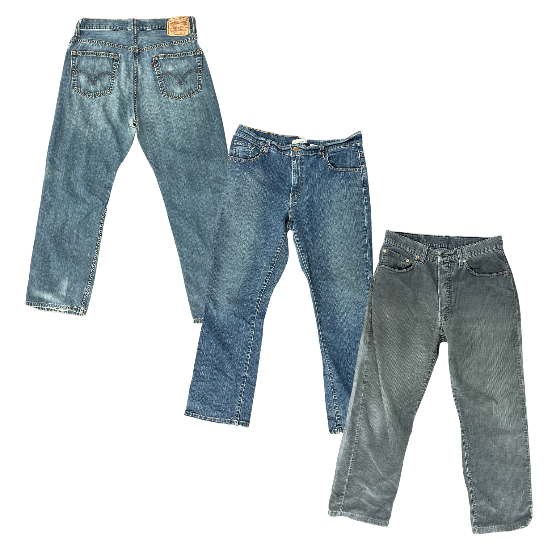 Collection of MIX LEVI'S JEANS in a gallery layout