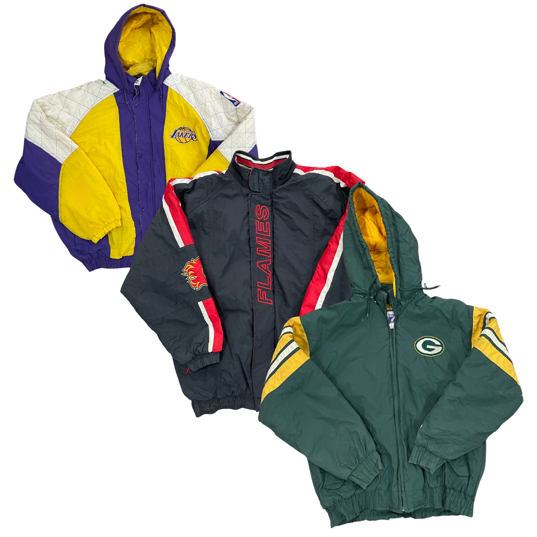 Collection of  NBA/NHL/NFL STYLE JACKETS in a gallery layout