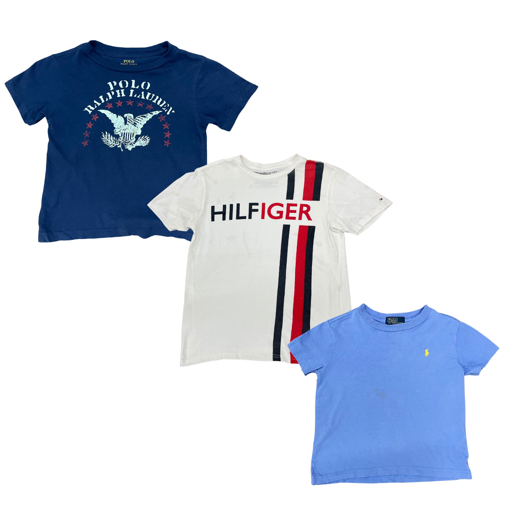 Collection of KIDS POLO TOMMY T-SHIRTS in a gallery layout