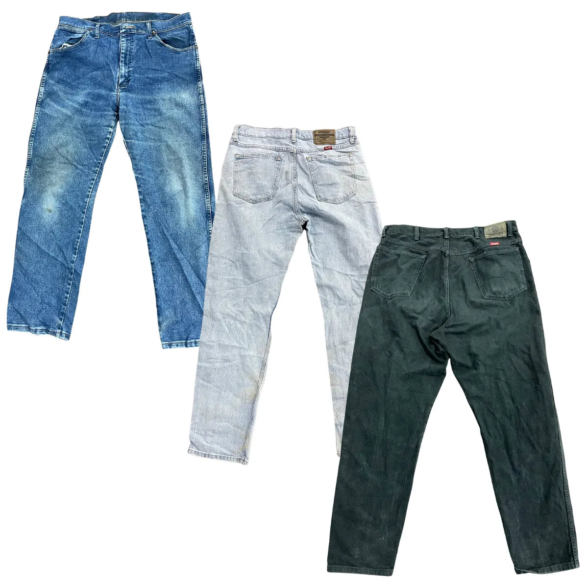 Collection of 50X WRANGLER PANTS - GRADE B in a gallery layout