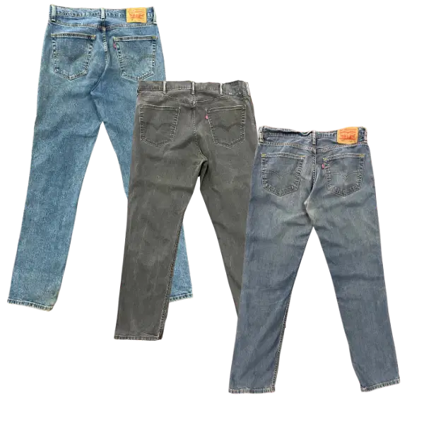 25X LEVIS ZIPPER PANTS GRADE A/B MIX