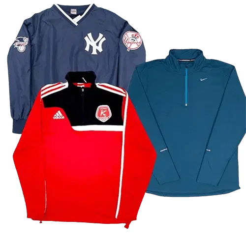 Collection of BRANDED WIND BREAKERS in a gallery layout
