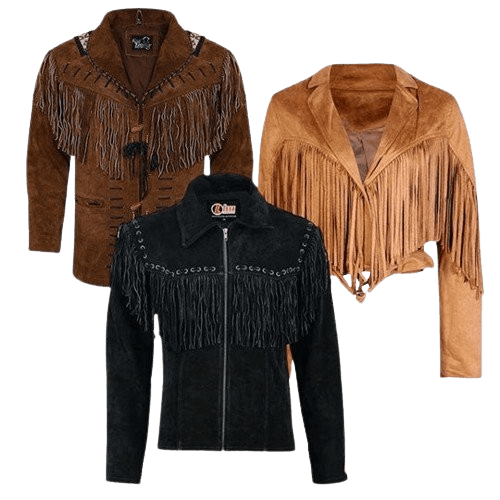 Collection of COWBOY LEATHER JACKETS in a gallery layout