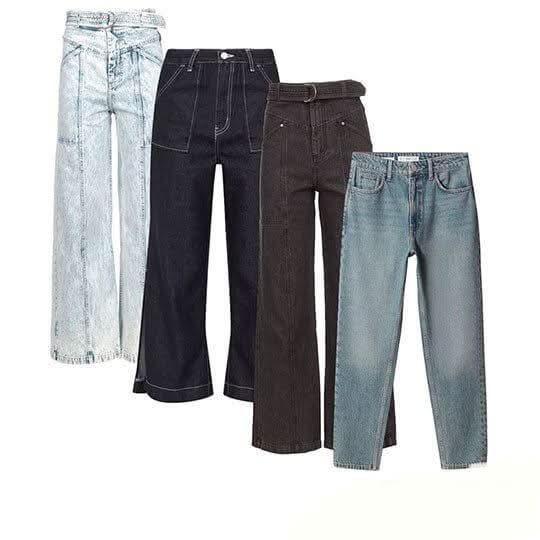 Collection of HIGH WAIST LADIES PANTS in a gallery layout