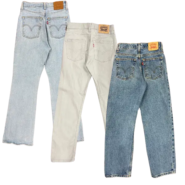 Collection of 25X LADIES LEVIS PANTS in a gallery layout