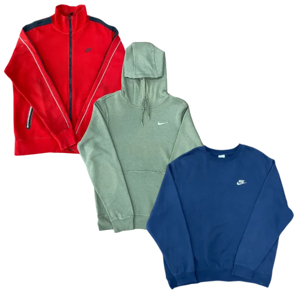 Collection of 25X NIKE SWEAT HOODIES in a gallery layout