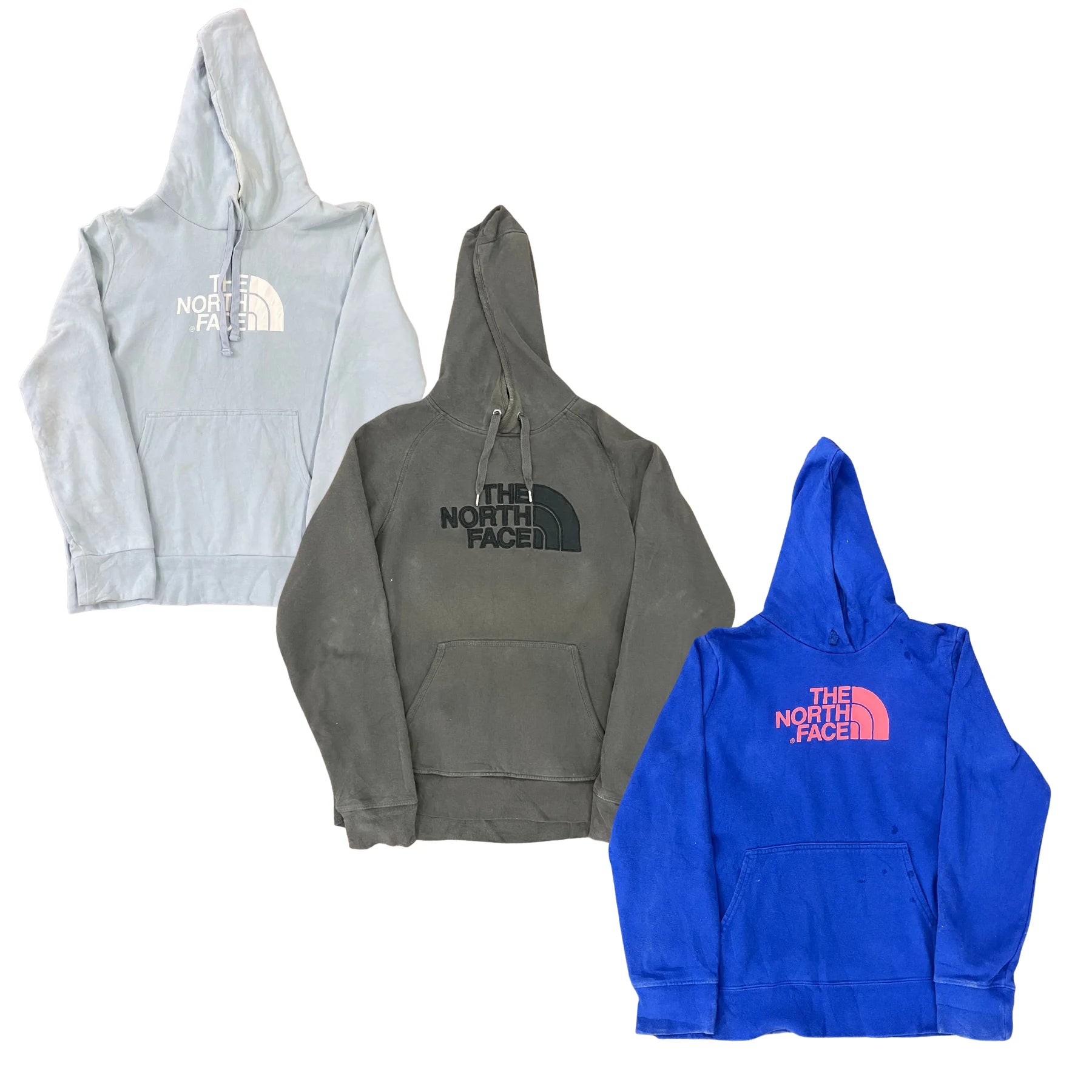 Collection of 25X NORTH FACE SWEATSHIRTS & HOODIES GRADE B in a gallery layout