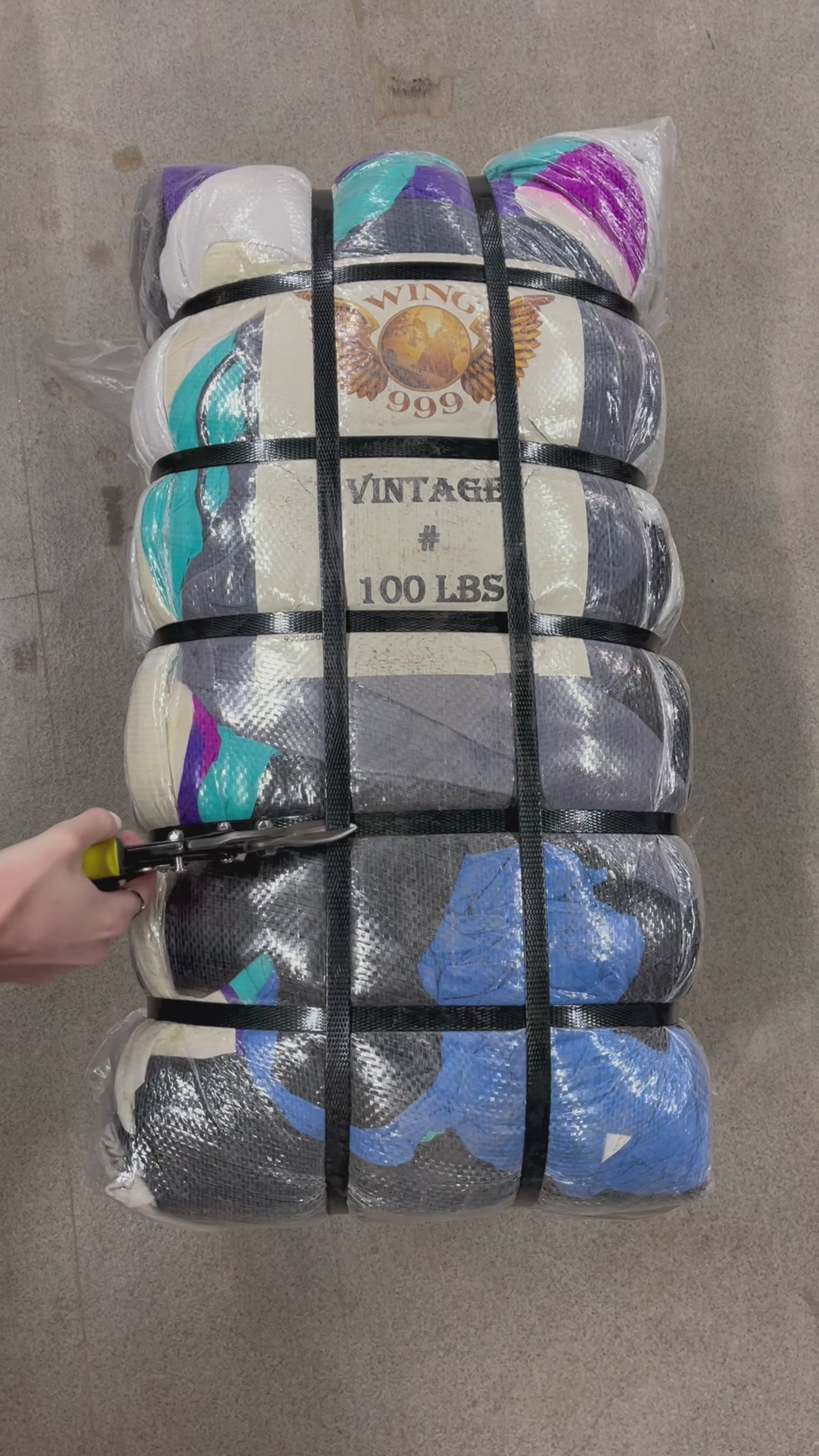 Collection of 40KG MIXED VINTAGE BALE in a gallery layout