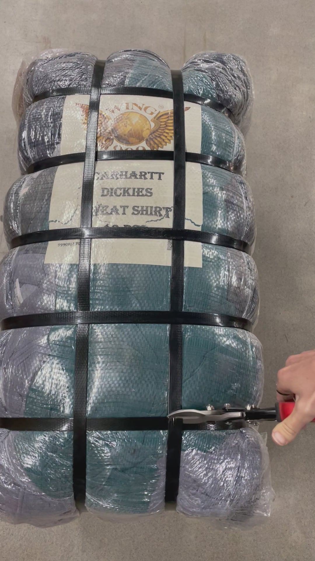 Collection of 10X CARHARTT & DICKIES SWEATSHIRTS & HOODIES in a gallery layout