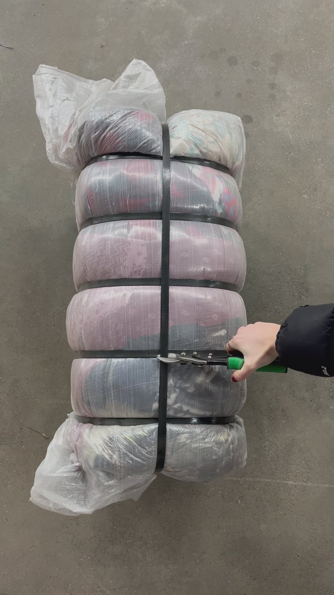 Collection of 50X CRAZY COLOUR FLEECES in a gallery layout