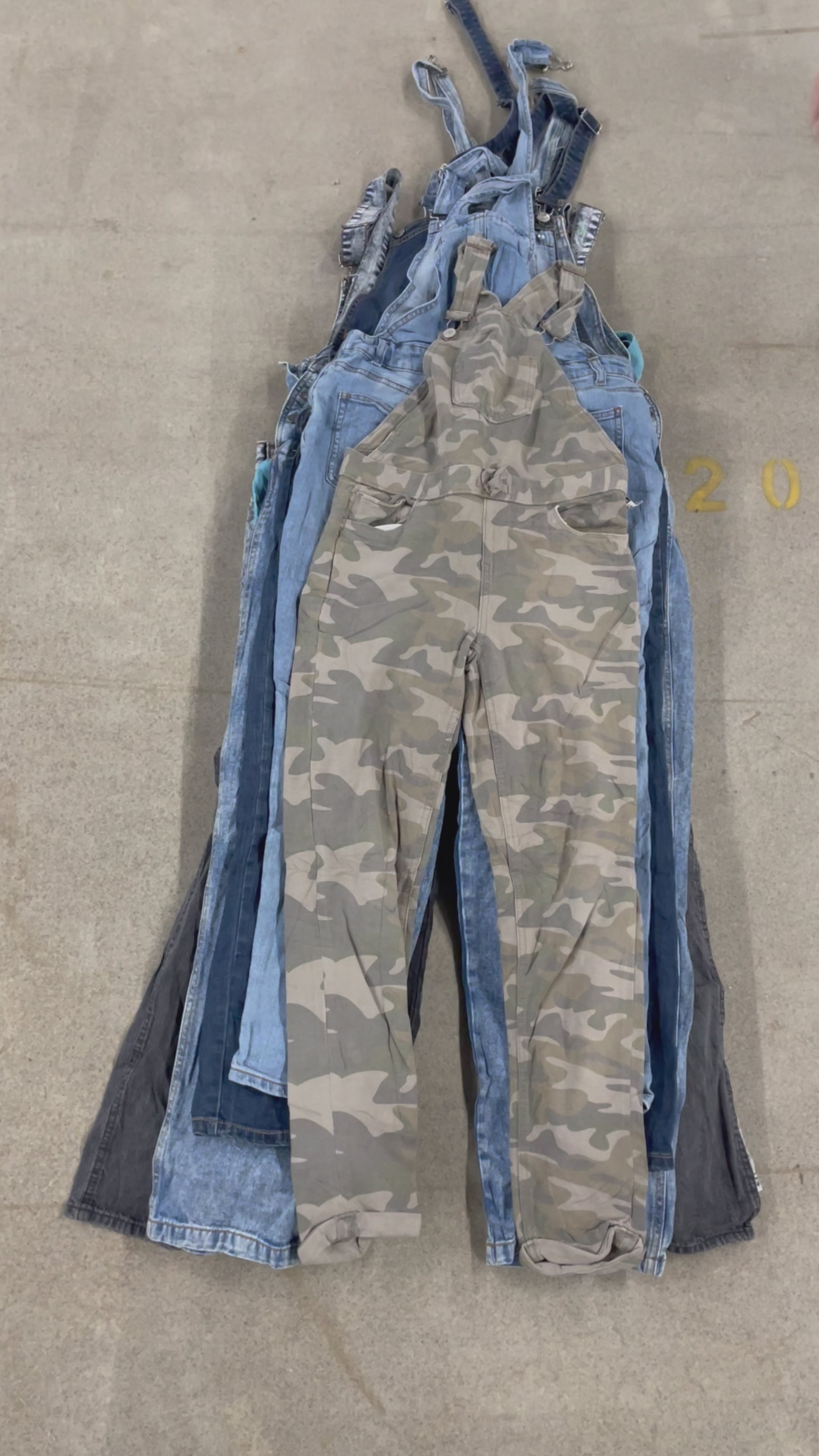 Collection of 25X LADIES OVERALLS in a gallery layout