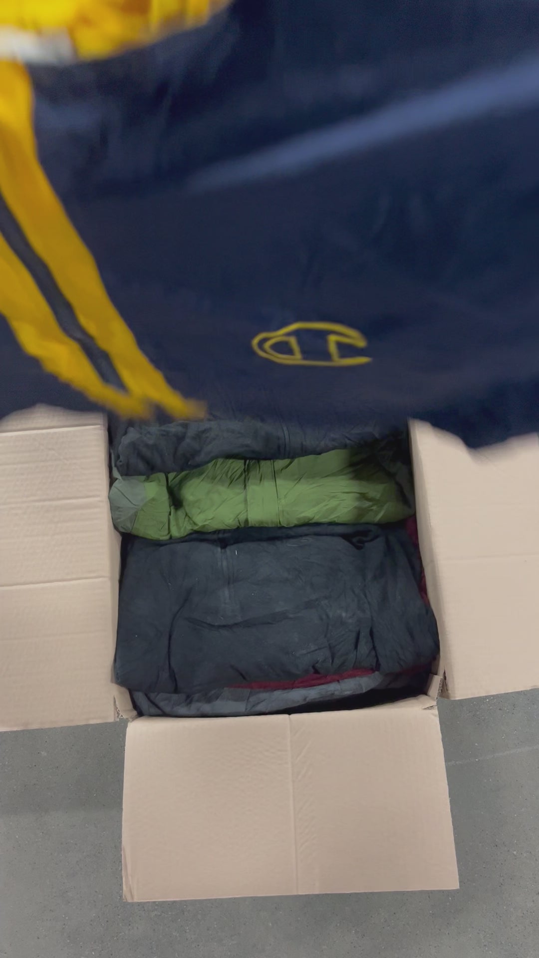 Collection of 50X CHAMPION JACKETS & FLEECE in a gallery layout