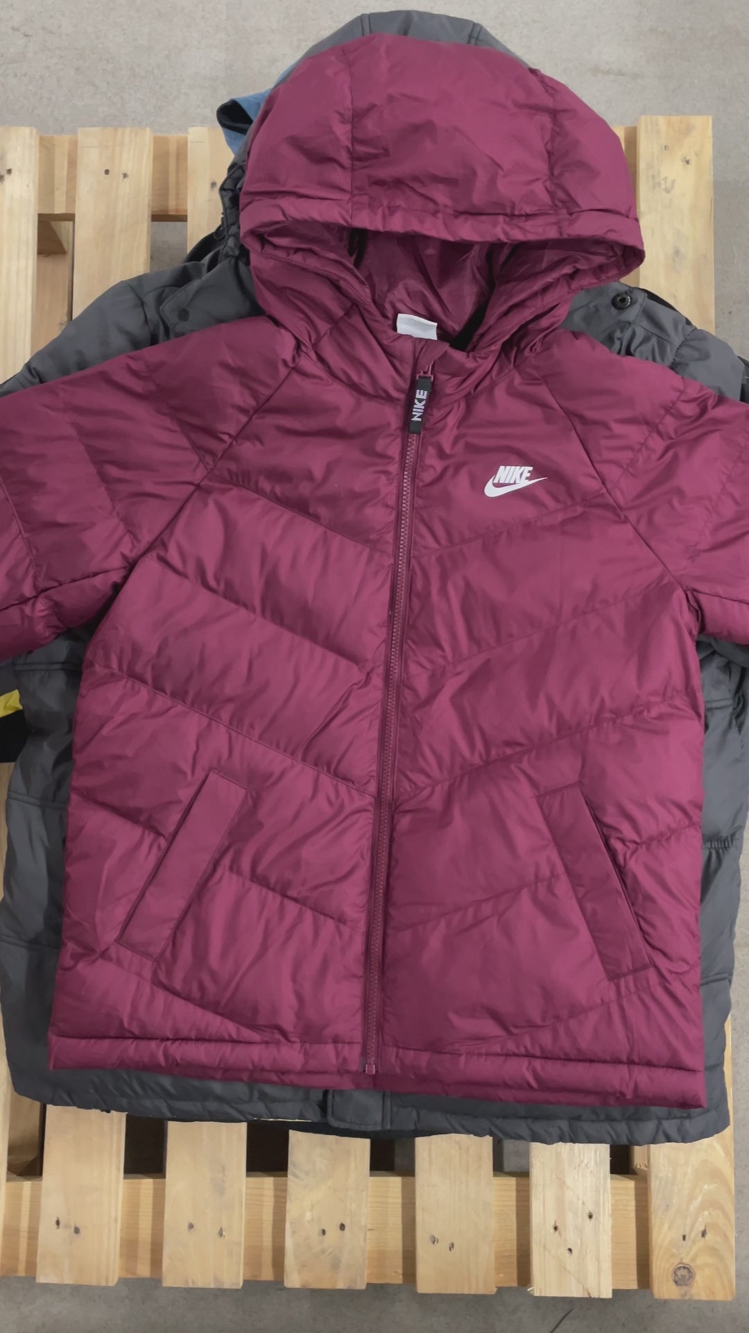 Collection of 15X BRANDED PUFFER JACKETS in a gallery layout