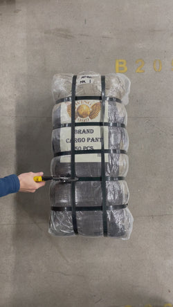 Collection of 50X BRANDED CARGO PANTS in a gallery layout