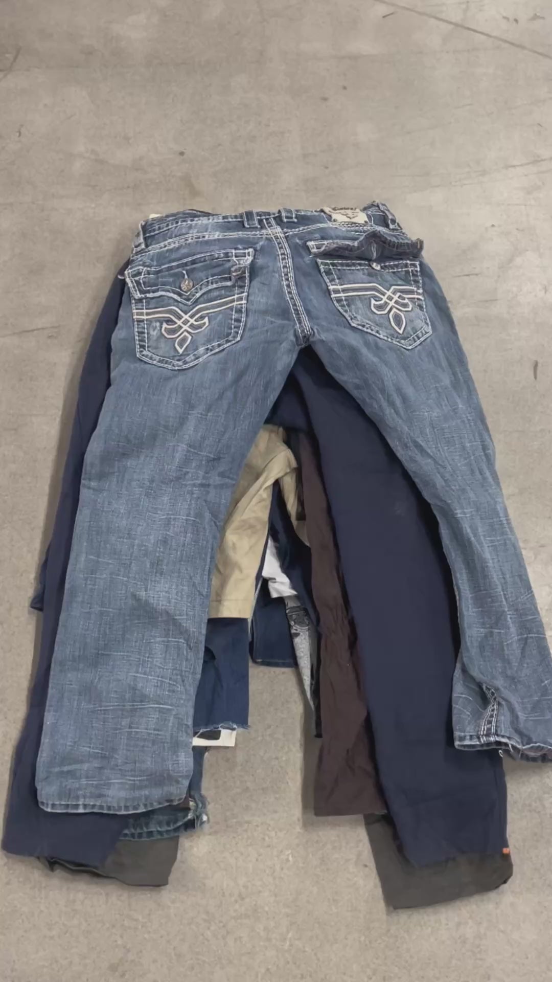 Collection of 20KG JEANS / TROUSERS / BOTTOMS CLEARANCE STOCK in a gallery layout