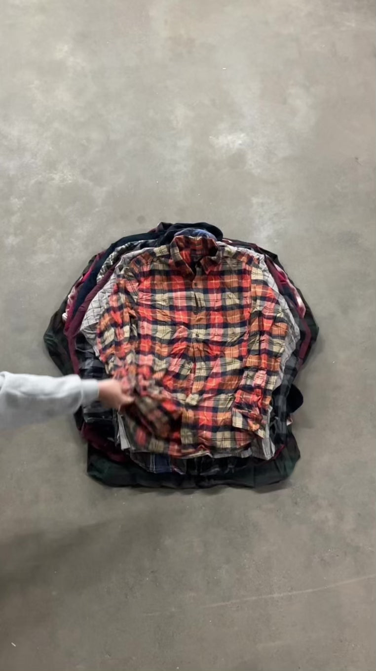 Collection of 100X BRAND FLANNEL SHIRT in a gallery layout