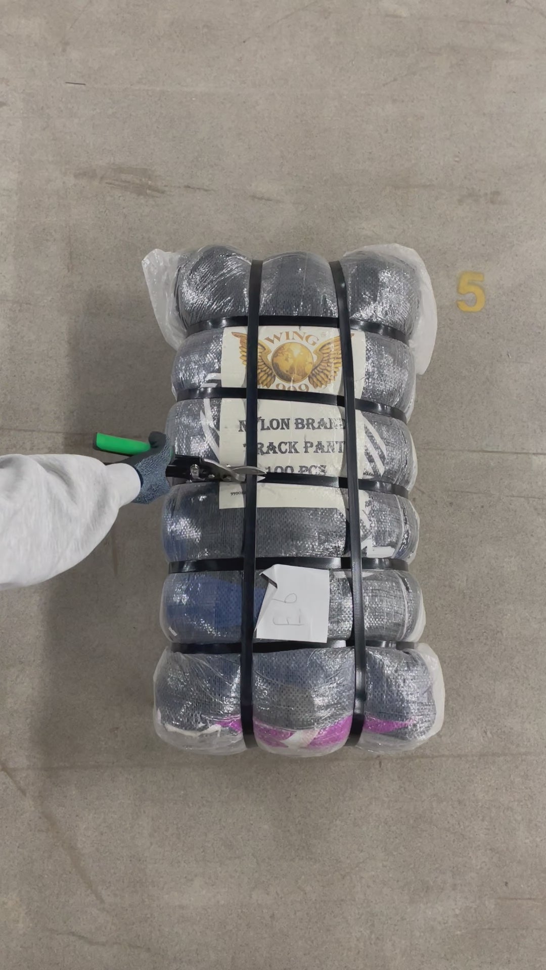 Collection of 50X NYLON BRAND TRACK PANT in a gallery layout