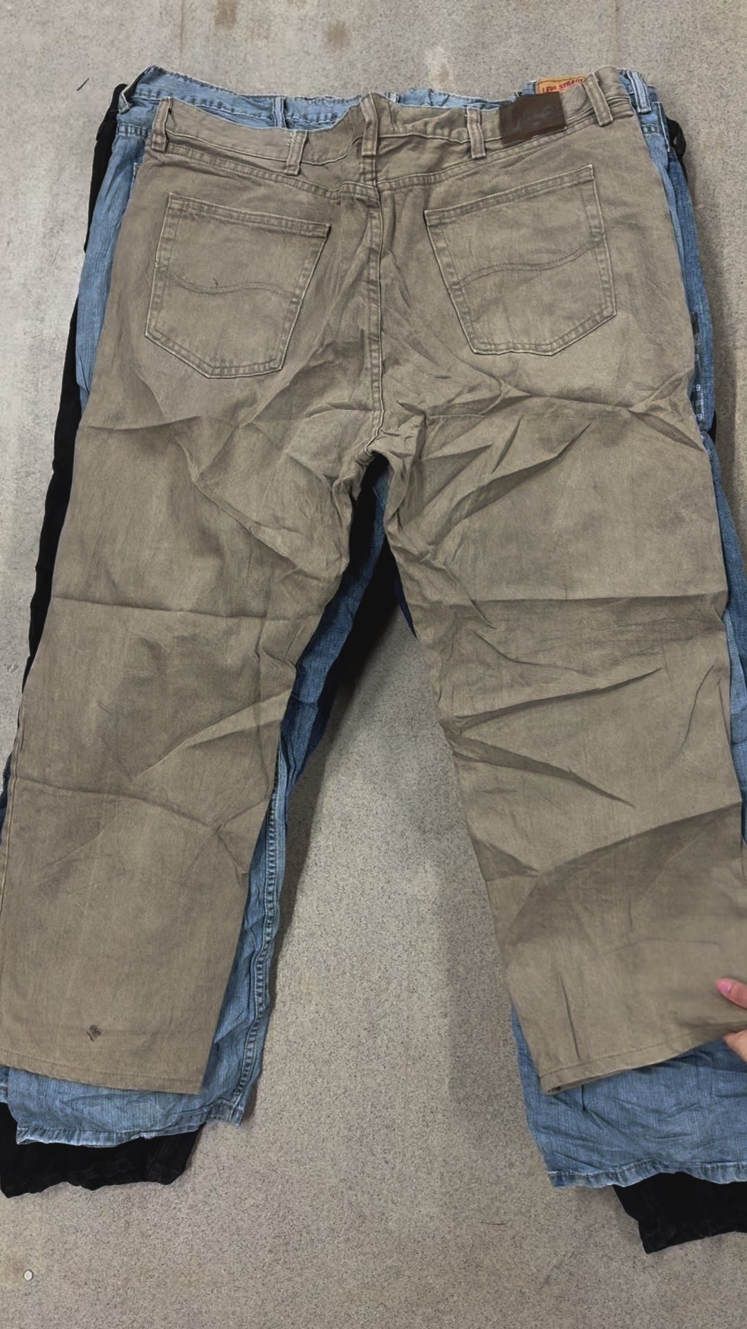 Collection of 50X L.L.W OVERSIZE PANTS in a gallery layout