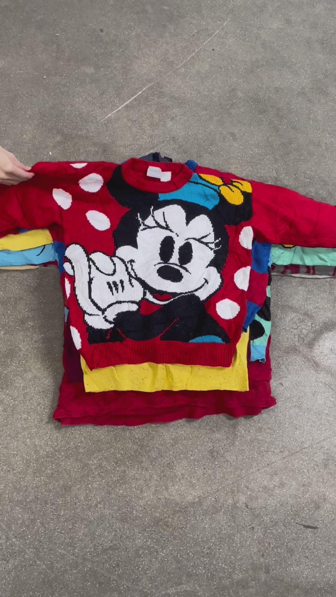 Collection of 25X MICKEY SWEATERS in a gallery layout