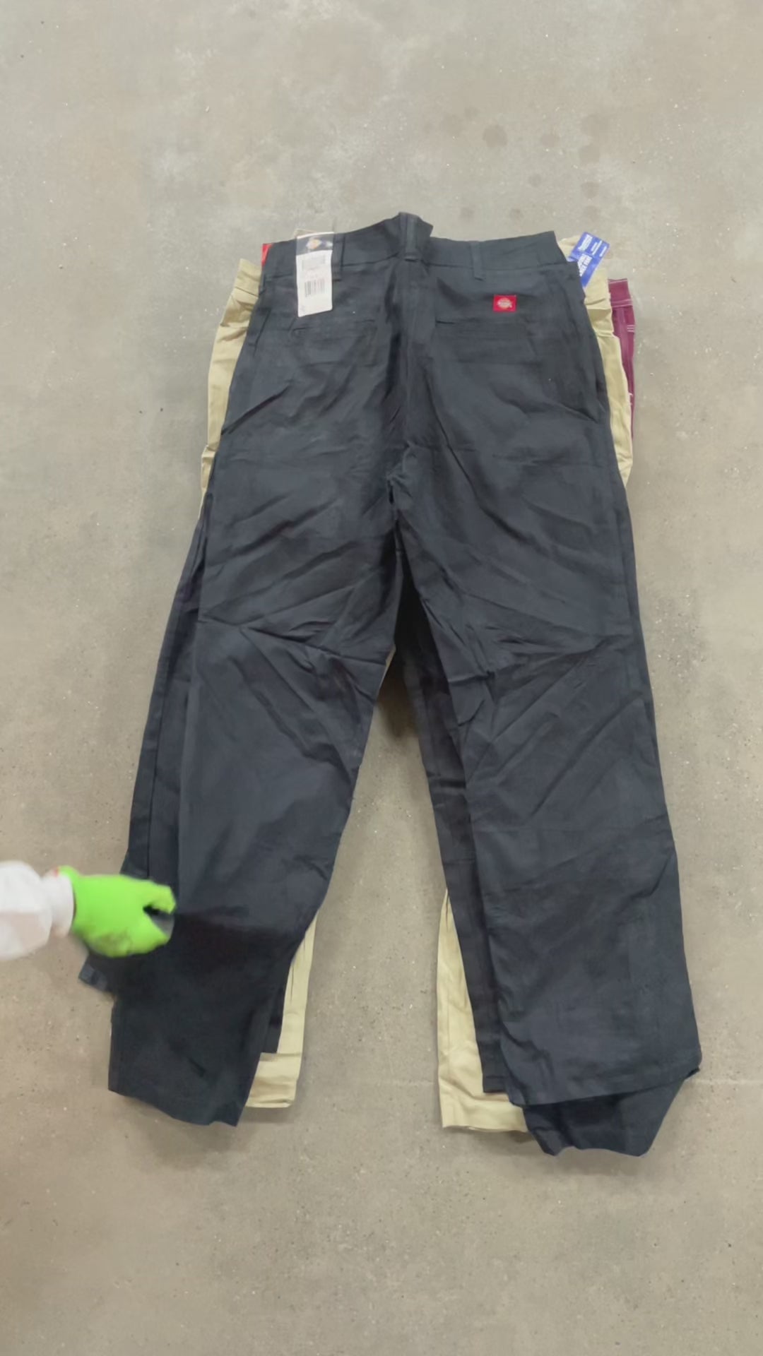 Collection of Ladies Dickies Pants Display in a gallery layout