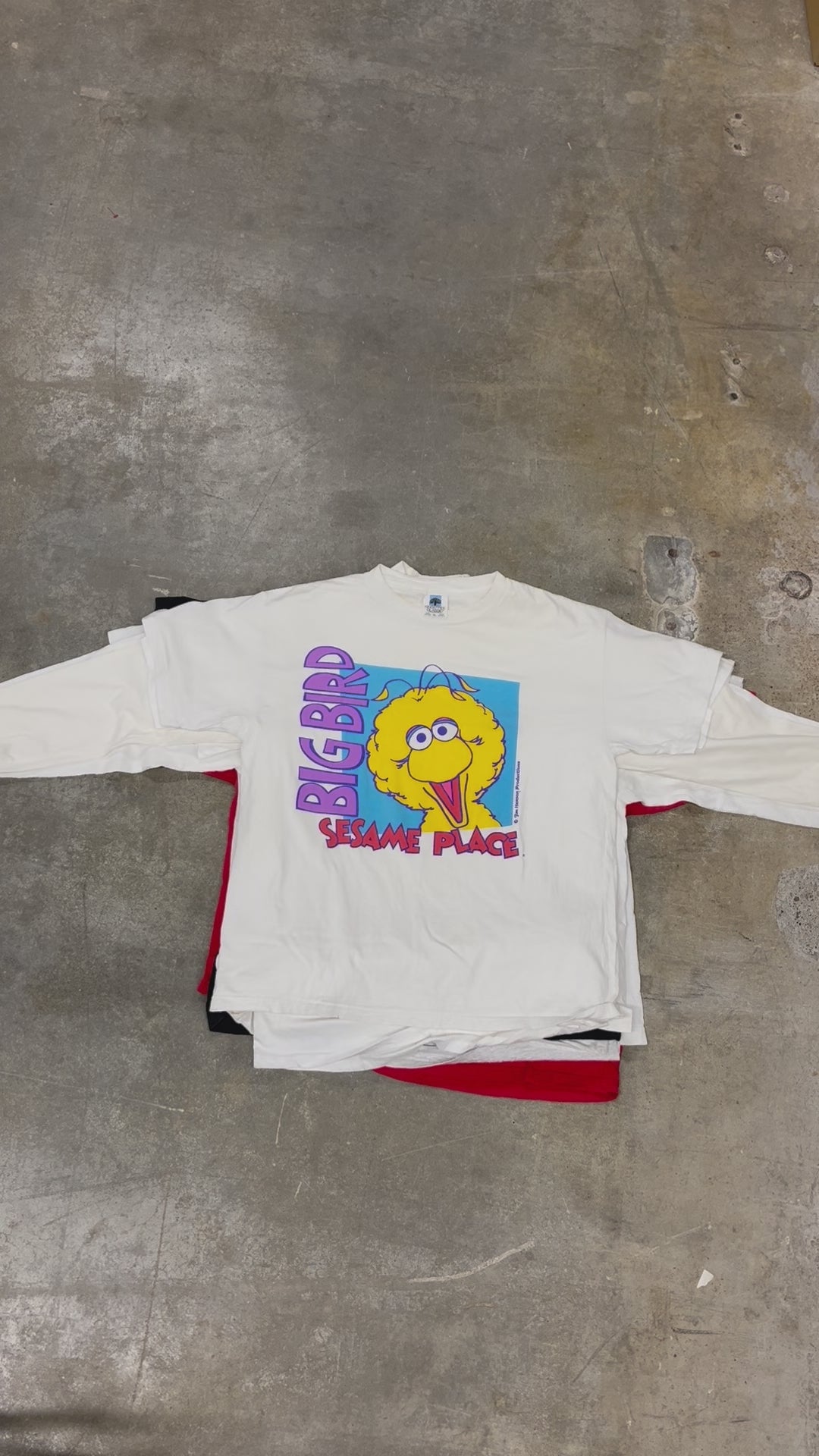 Collection of 100X SINGLE STITCH T-SHIRTS in a gallery layout