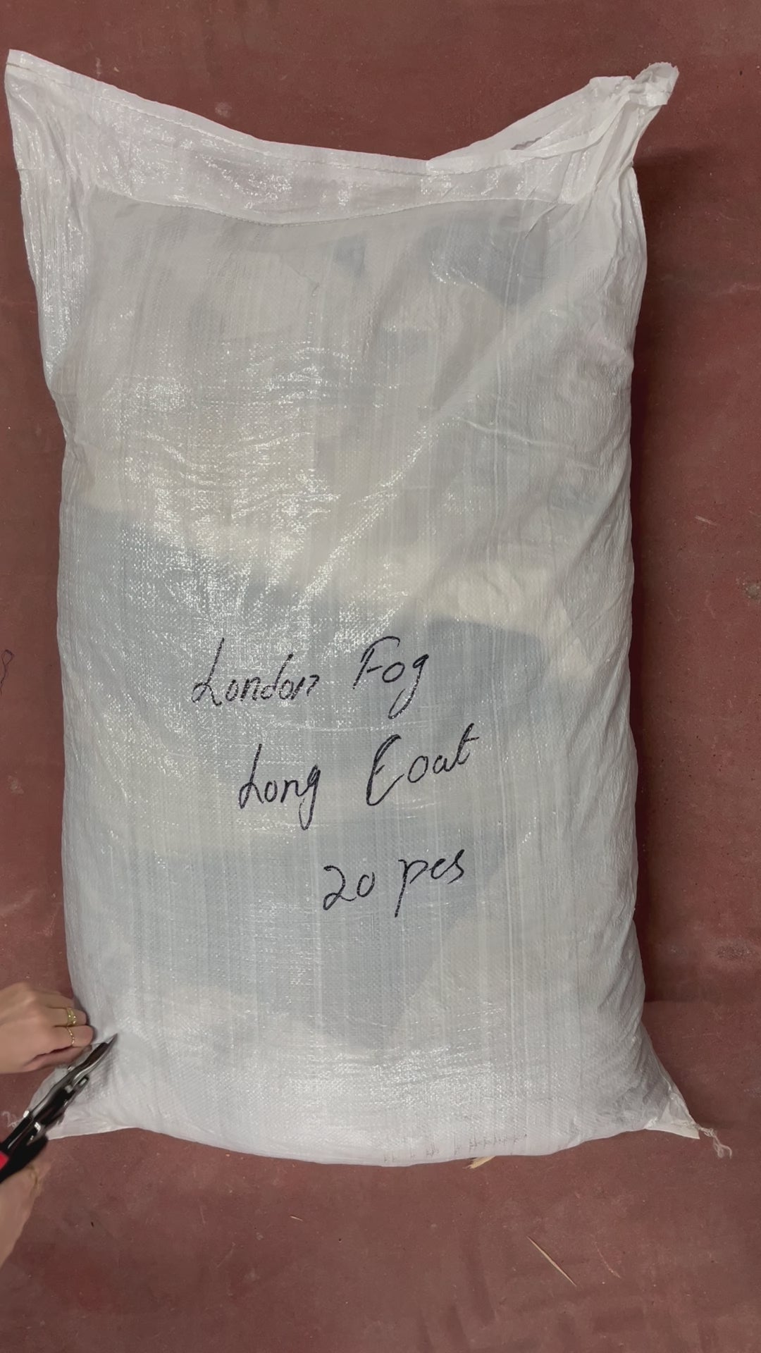 Collection of 20X LONDON FOG LONG COAT in a gallery layout