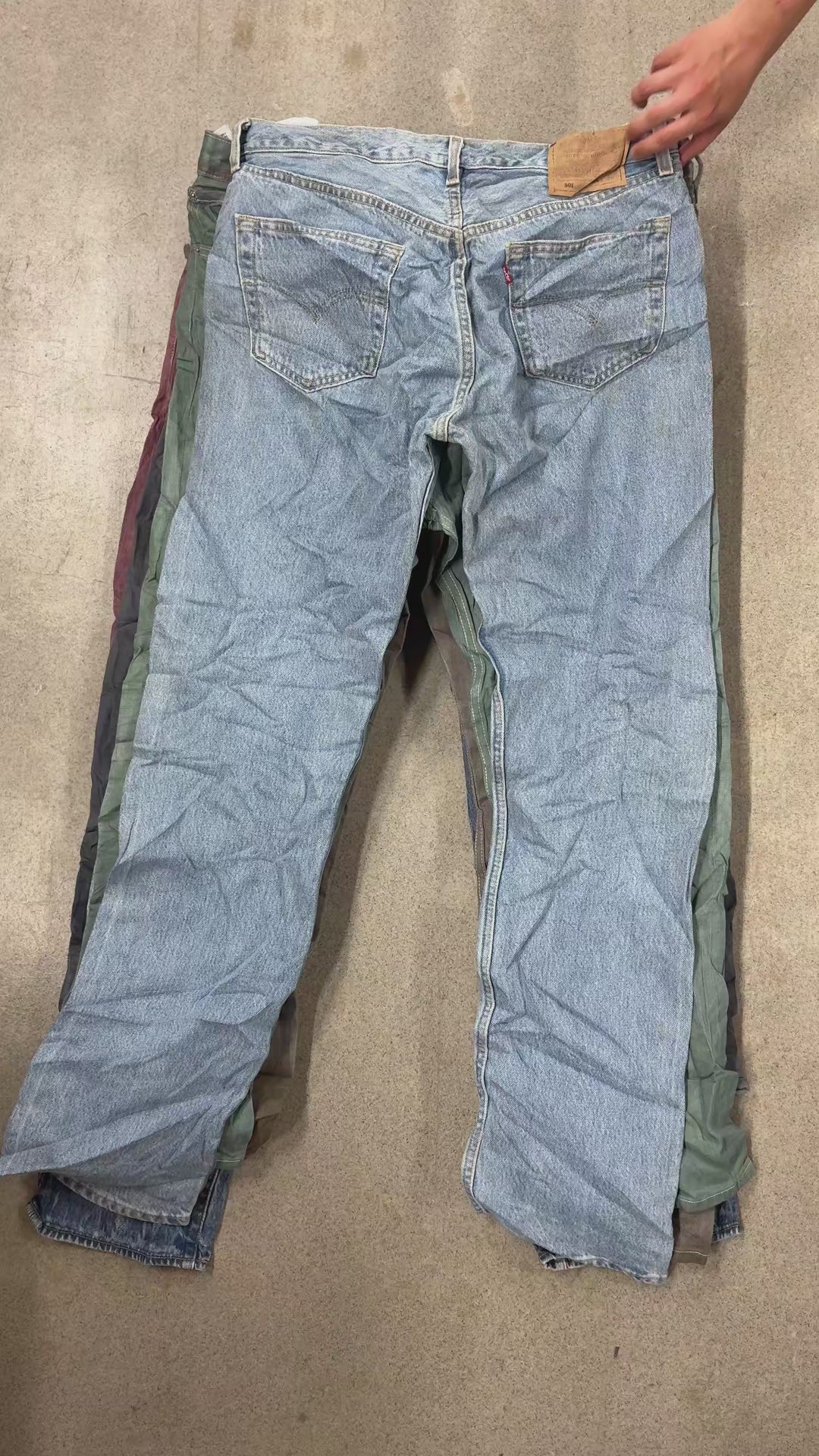 Collection of 501 LEVIS PANTS GRADE B/C VIDEO in a gallery layout