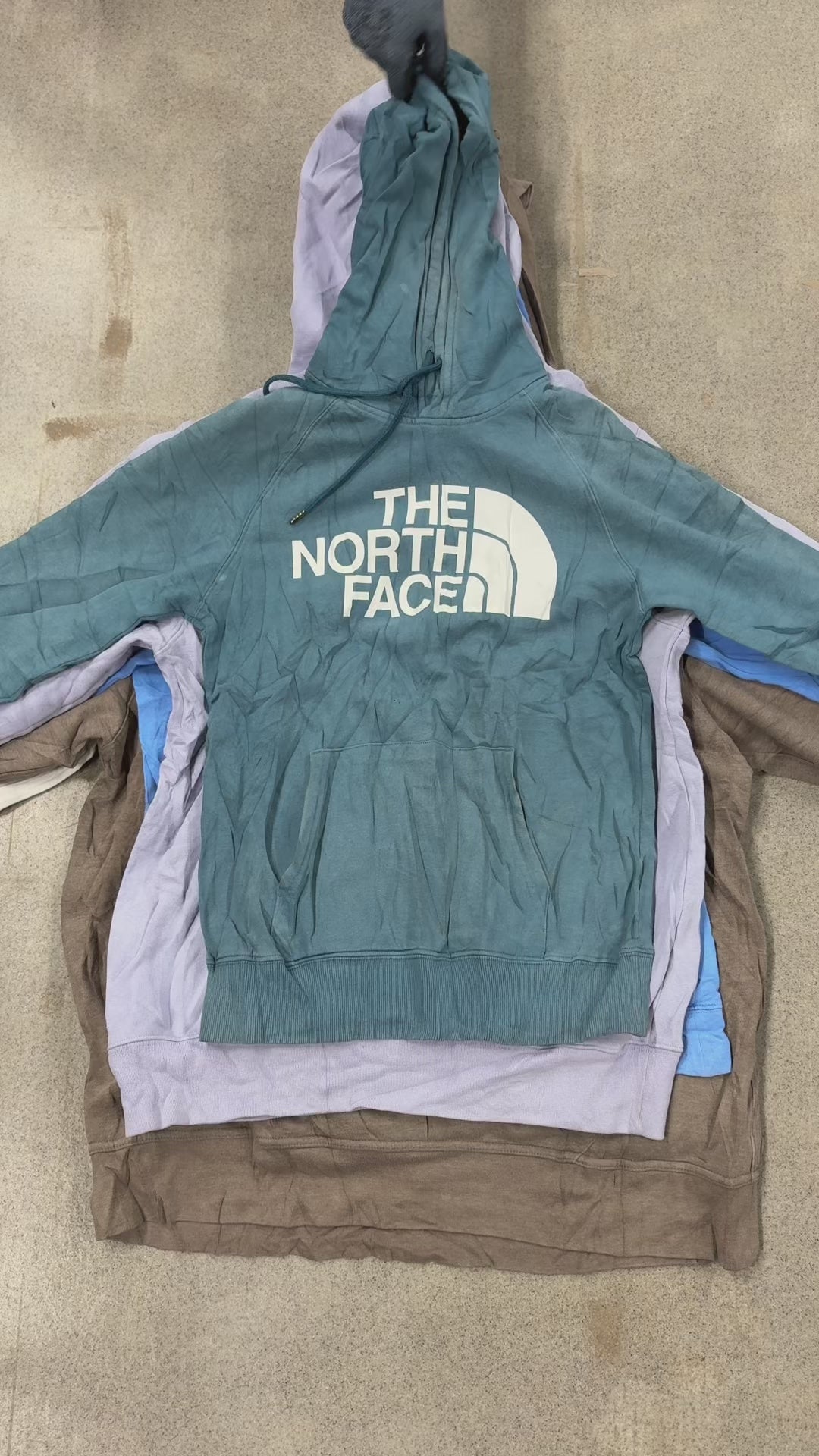 Collection of 50X NORTH FACE SWEATSHIRTS AND HOODIES (GRADE B) in a gallery layout