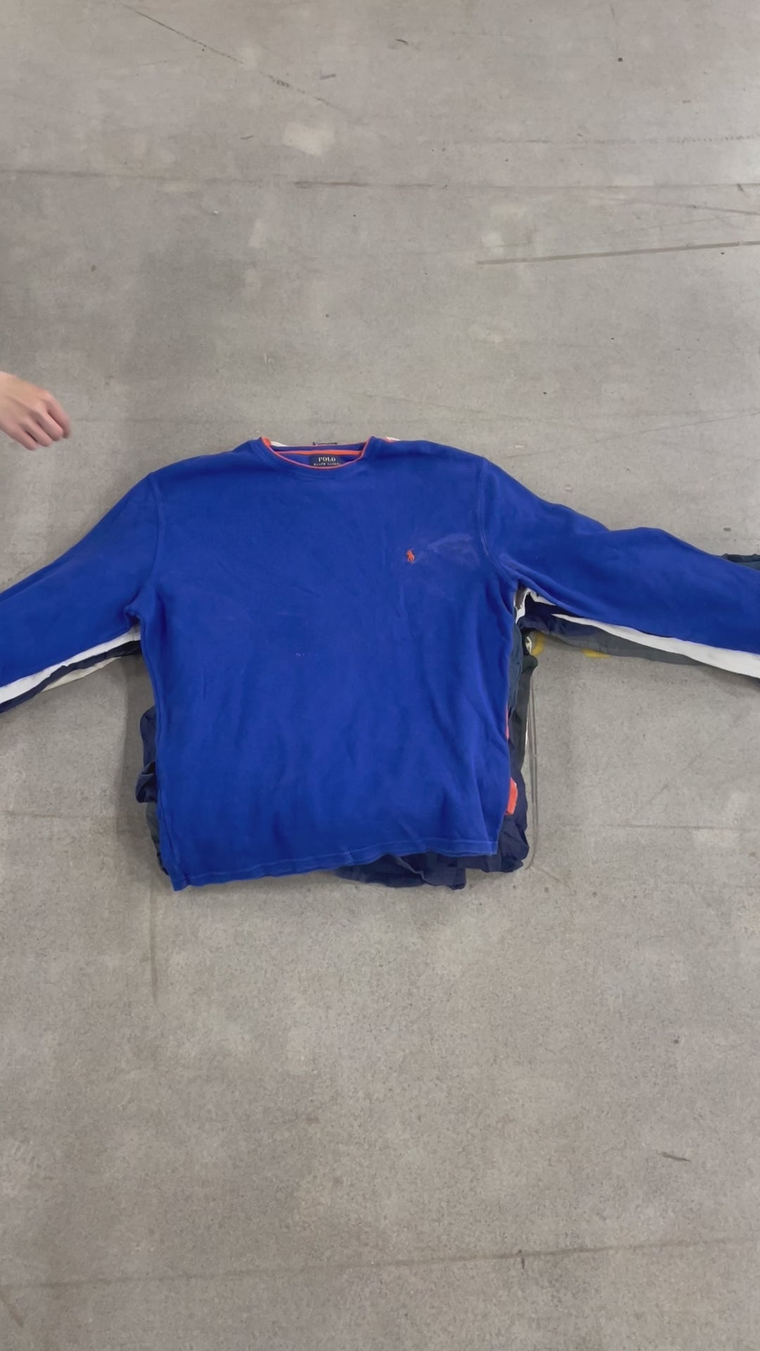 Collection of 50X POLO THERMAL T-SHIRTS GRADE B in a gallery layout