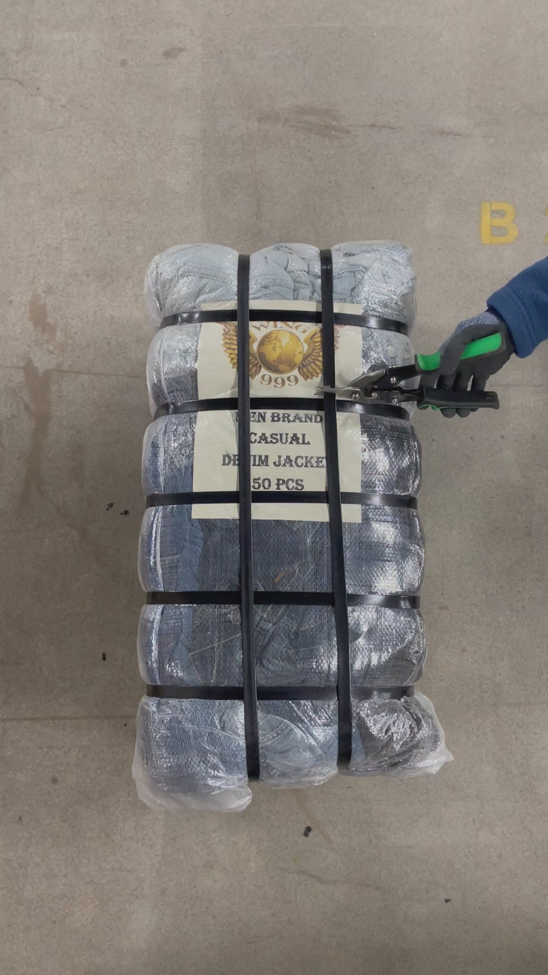 Collection of 25X BRANDED MEN'S DENIM JACKET in a gallery layout