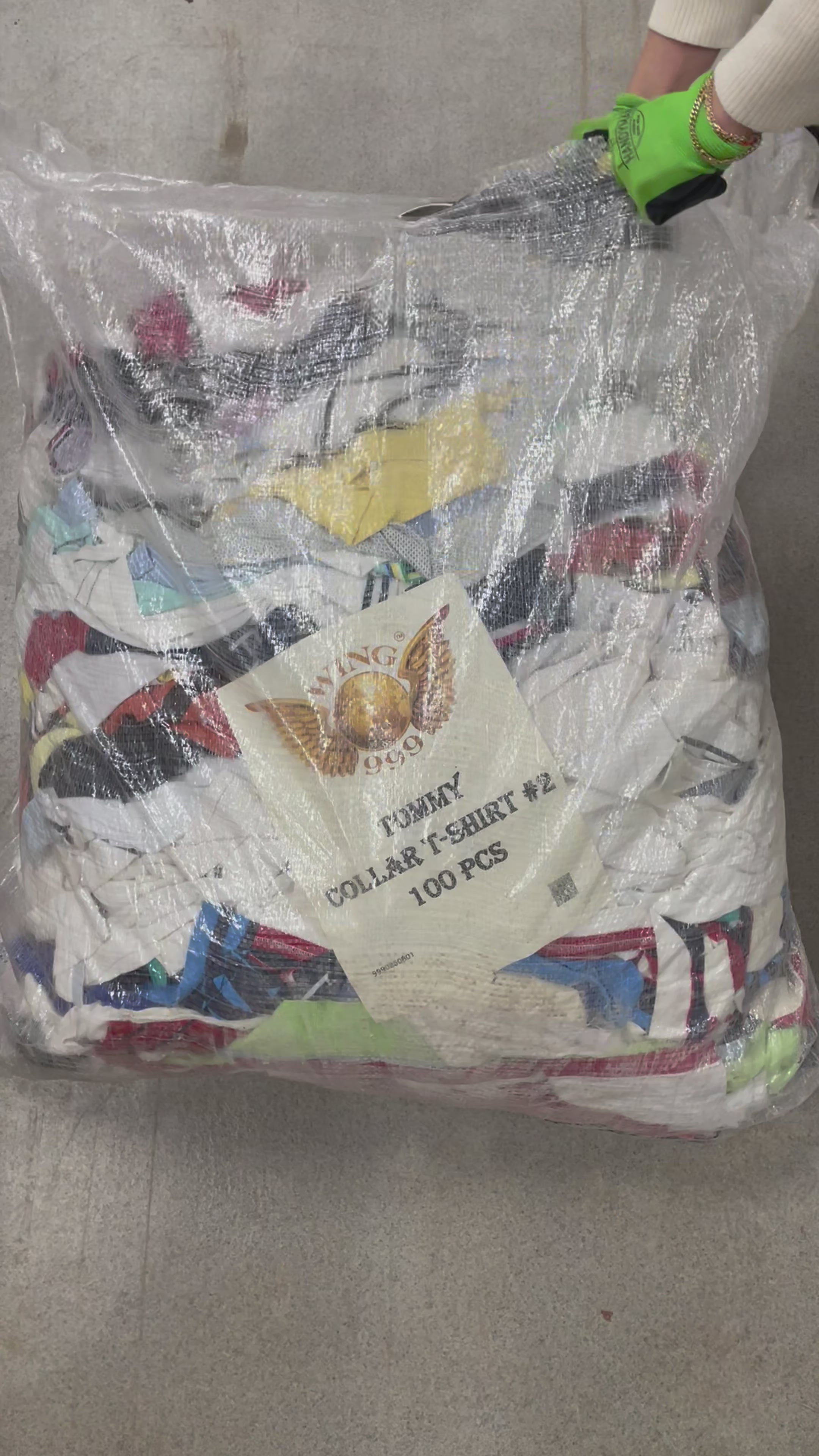 Collection of 50X TOMMY HILFIGER COLLAR T-SHIRT (GRADE B) in a gallery layout